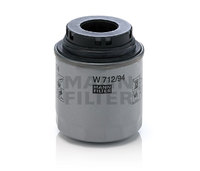 Сменный масляный фильтр смазочной системы W 712/94 (=W712/91)