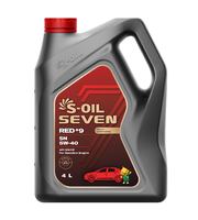 Масло моторное S-OIL 7 RED#9 SN 5W40 синт.(1л)