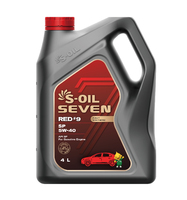 Масло моторное S-OIL 7 RED#9 SP 5W40 синт.(4л)
