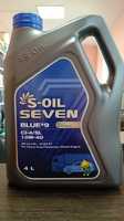 Масло моторное S-OIL 7 BLUE#9 CI-4/SL 10W40 синт.(4л)